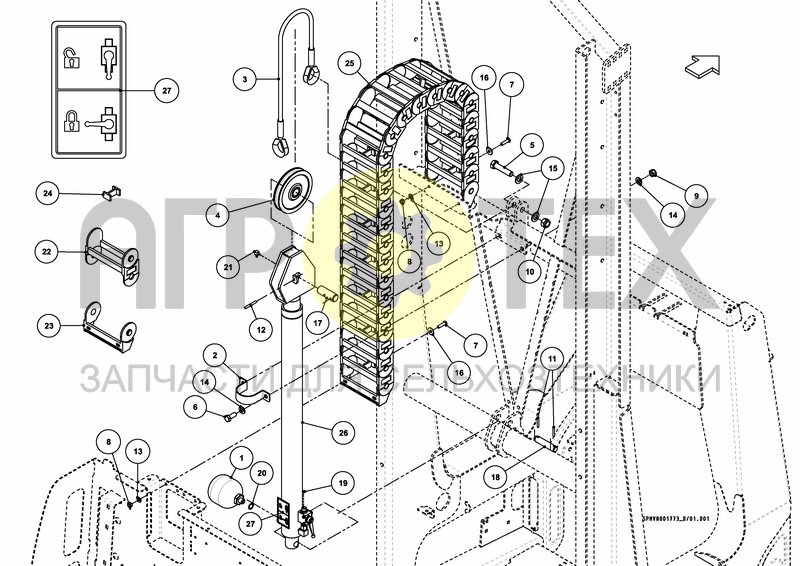 Чертеж LIFTFRAME HC 24---30M