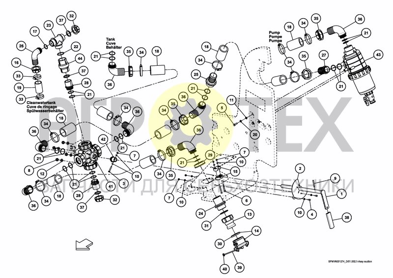 Чертеж VALVESET iXclean