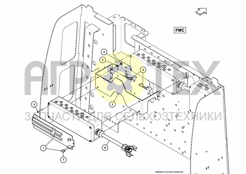 Чертеж SHC BOX (EXTRA) FMC