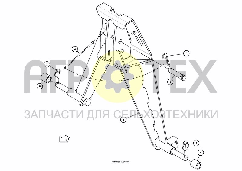 Чертеж QUICK HITCH