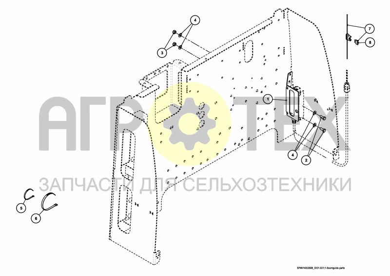 Чертеж BOOM GUIDE COMFORT HC UC5