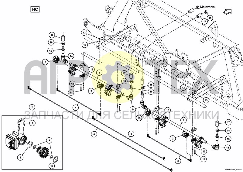 Чертеж IXFLOW ELECTRIC HC