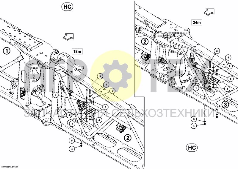 Чертеж IXFLOW ELECTRIC HC