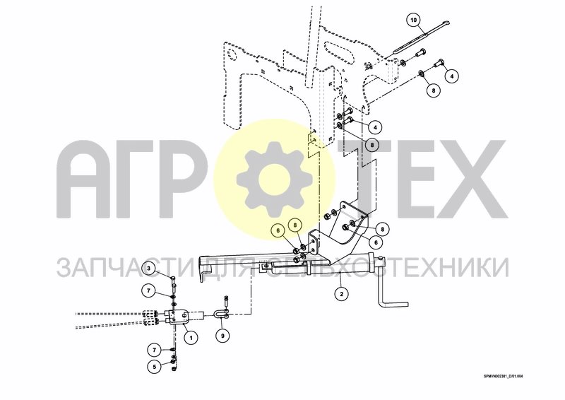 Чертеж HYDRAULIC BRAKE