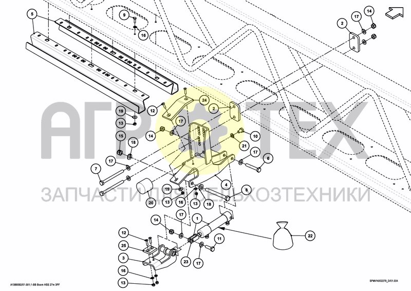 Чертеж SPRAYBOOM HSS 27---30m [3PF]