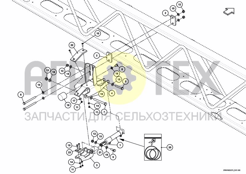 Чертеж SPRAYBOOM HSS 27---30m [3PF]