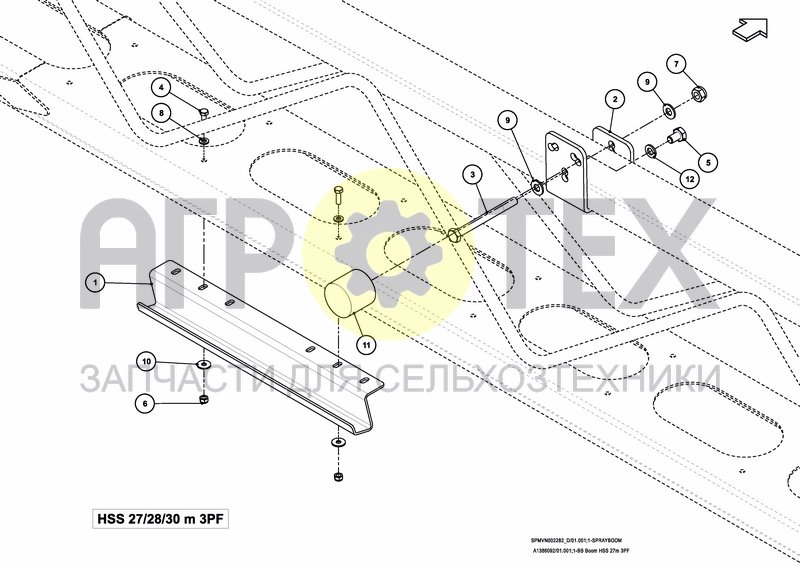 Чертеж SPRAYBOOM HSS 27---30m [3PF]