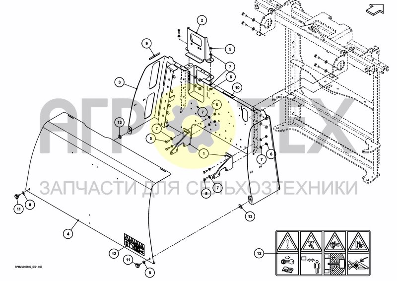 Чертеж CONTROL BOX 18---24m [2PF]