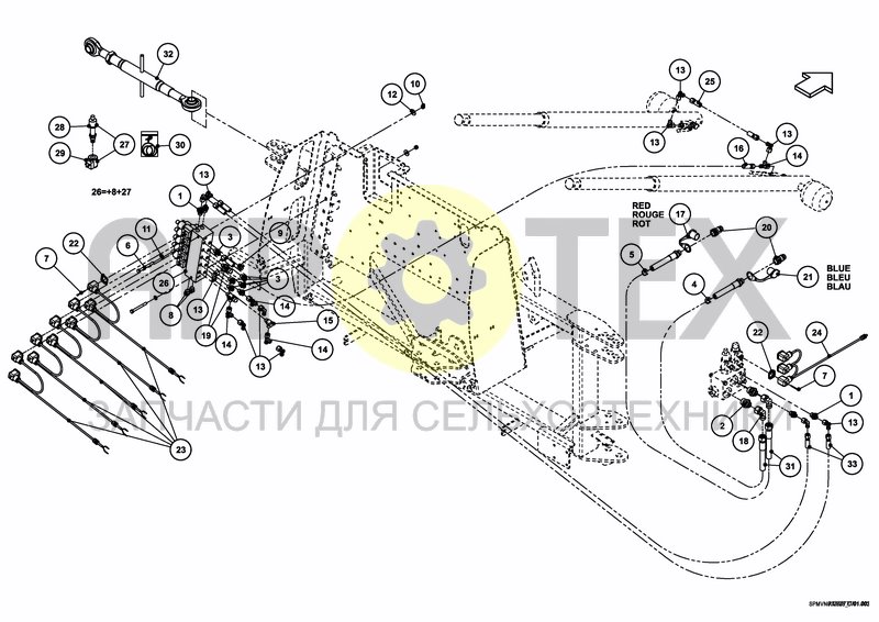 Чертеж HYDRAULICS COMFORT 1 18---24m [2PF]