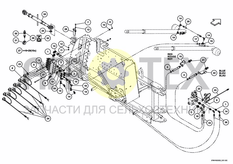 Чертеж HYDRAULICS COMFORT 1 18---24m [2PF]