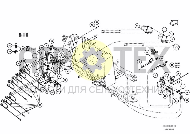 Чертеж HYDRAULICS COMFORT 3 18---24m [2PF]