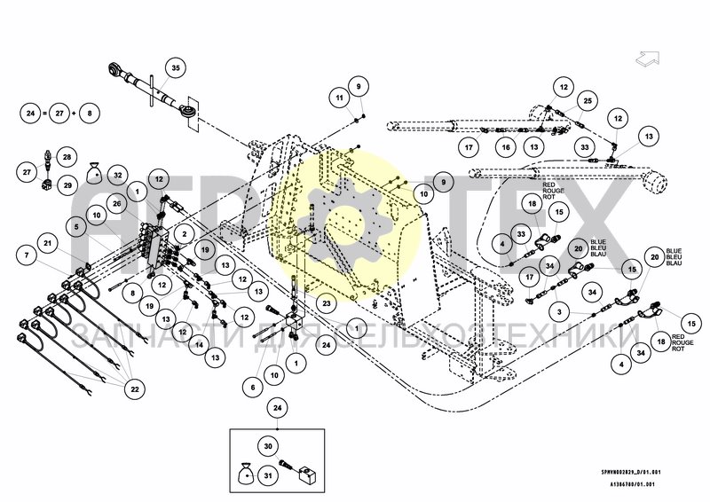 Чертеж HYDRAULICS BASIC 1 27---30m [3PF]