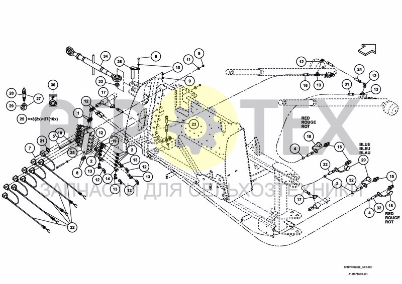 Чертеж HYDRAULICS BASIC 1 27---30m [3PF]