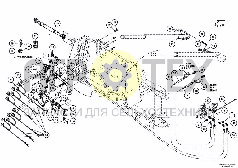 Чертеж HYDRAULICS COMFORT 1 27---30m [3PF]