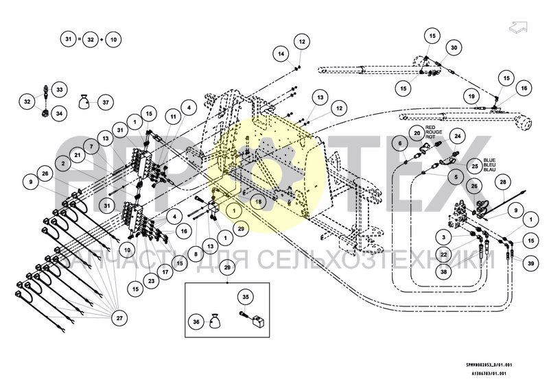 Чертеж HYDRAULICS COMFORT 3 27---30m [3PF]