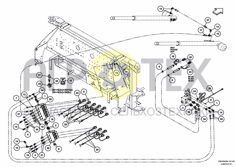 Чертеж HYDRAULICS COMFORT 3 27---30m [2PF]