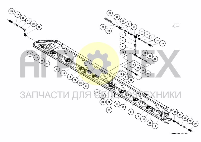 Чертеж IXFLOW ELECTRIC HSS