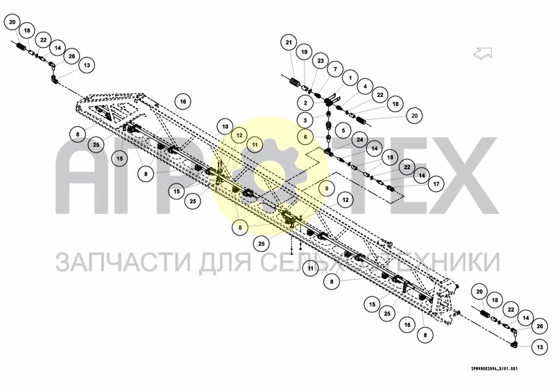 Чертеж IXFLOW ELECTRIC HSS