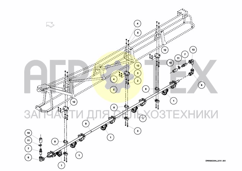 Чертеж IXFLOW ELECTRIC HSS