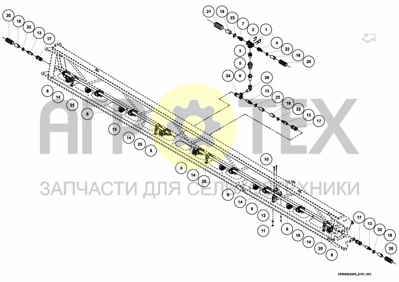 Чертеж IXFLOW ELECTRIC HSS