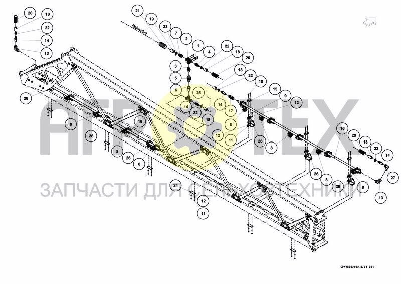 Чертеж IXFLOW ELECTRIC HSA