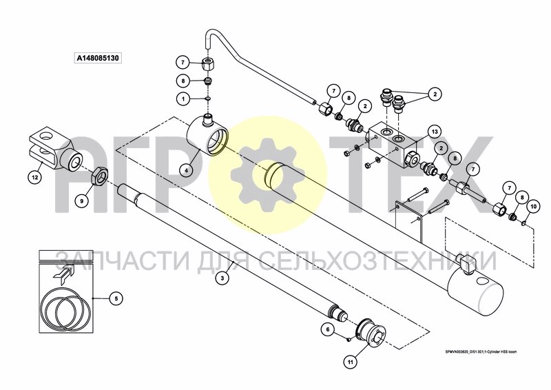 Чертеж SPRAYBOOM HSS 18---24m [2PF]