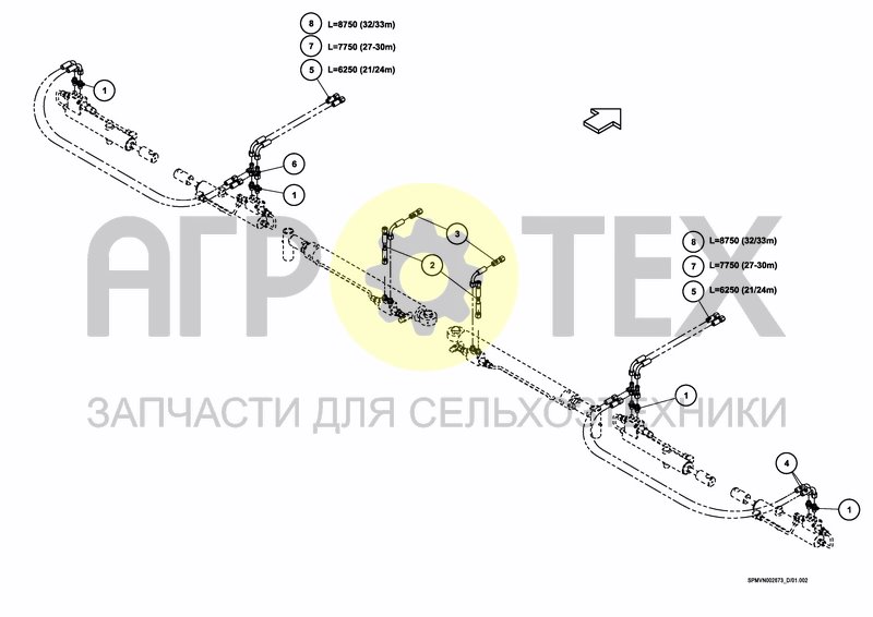 Чертеж HYDRAULICS 21/24m [2PF]