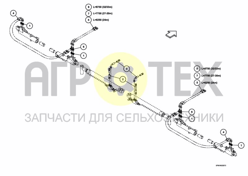 Чертеж HYDRAULICS HSA