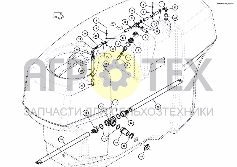 Чертеж MAIN TANK