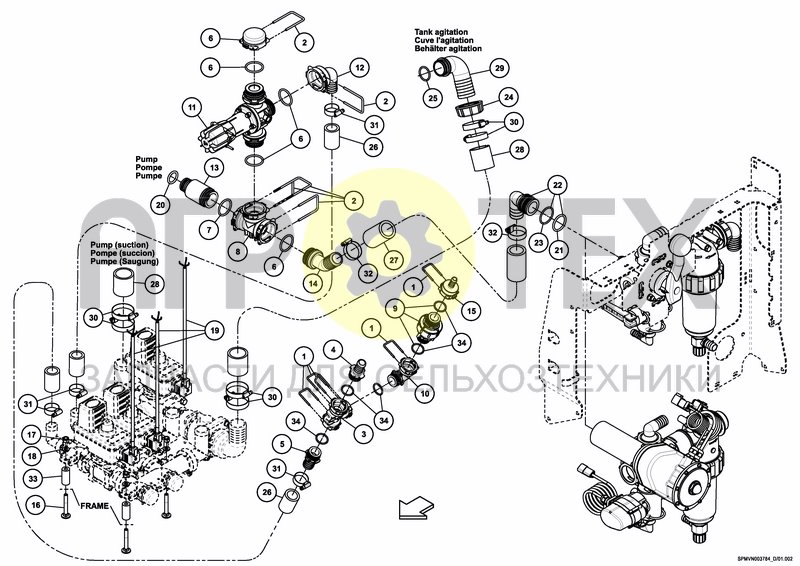 Чертеж VALVESET iXclean Comfort