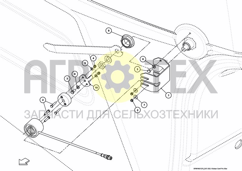 Чертеж LEVEL INDICATOR ELECTRIC