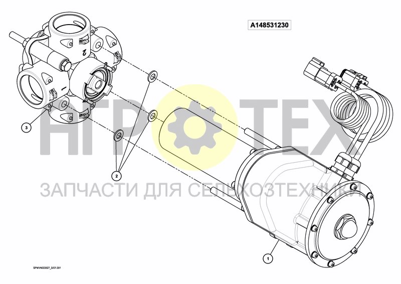 Чертеж VALVESET iXclean Pro