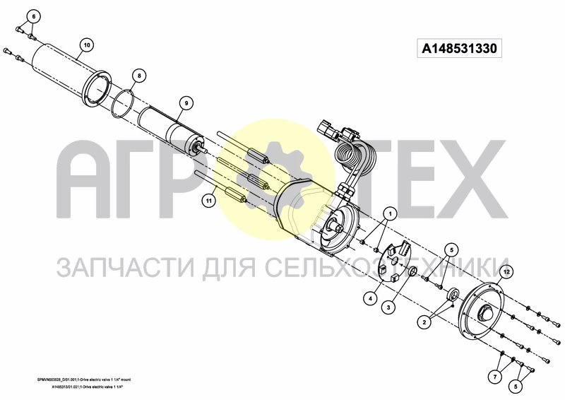 Чертеж VALVESET iXclean Pro