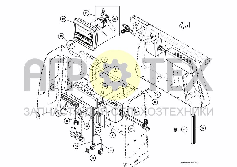 Чертеж CONTROL SYSTEM FMC 5/7/9