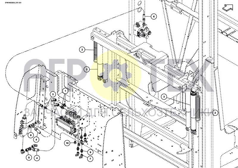 Чертеж BOOM GUIDE PROACTIVE UC7