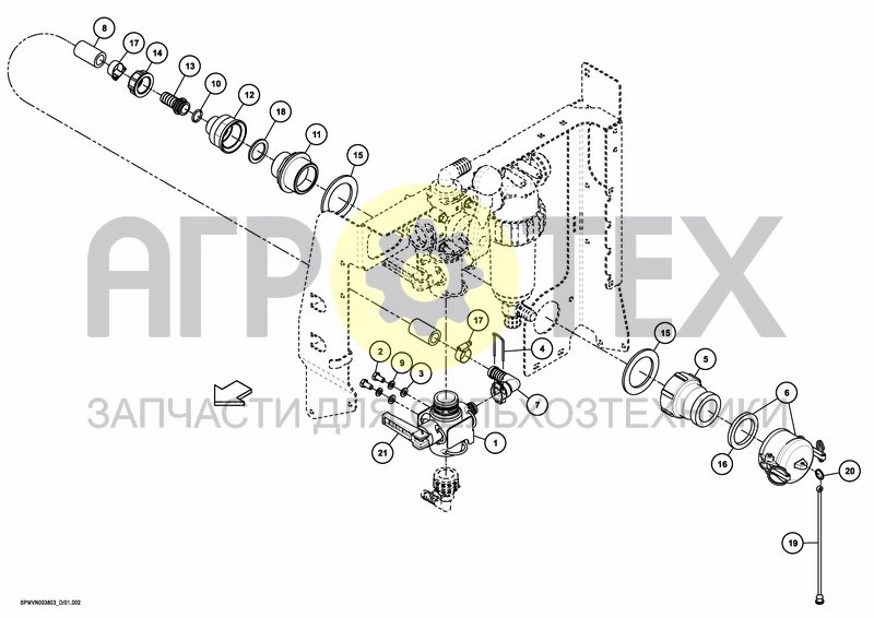 Чертеж DRAINSET