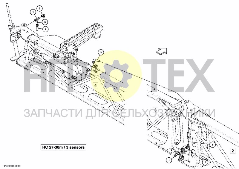 Чертеж BOOM GUIDE HC UC5