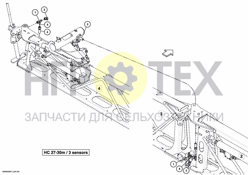 Чертеж BOOM GUIDE HC UC7