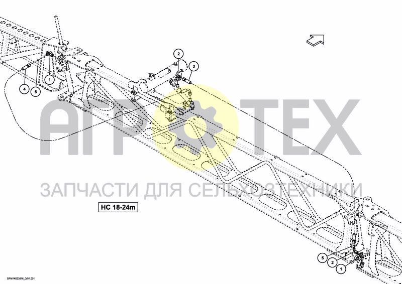 Чертеж BOOM GUIDE HC UC7