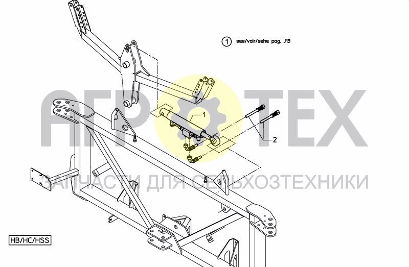 Чертеж SLOPE CORRECTION SET, HYDRAULIC