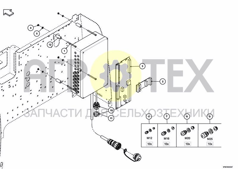 Чертеж CONTROLS HC