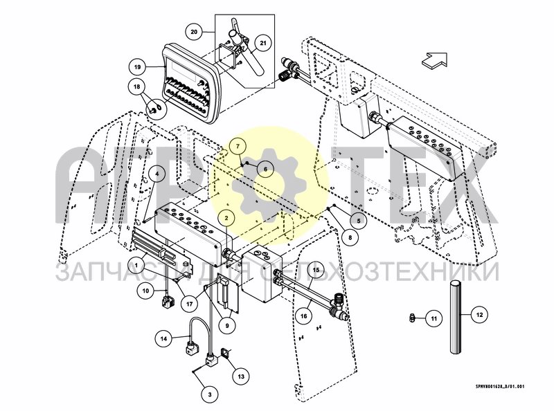 Чертеж CONTROL SYSTEM FMC 5/7/9