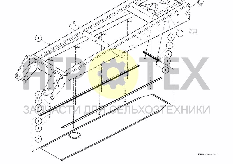 Чертеж PROTECTION CURTAIN