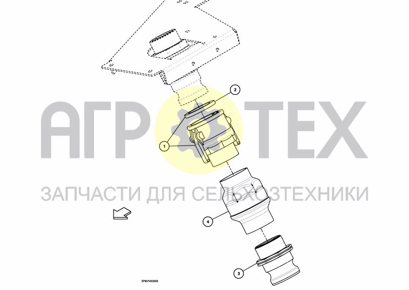 Чертеж NON RETURN VALVE SET 2