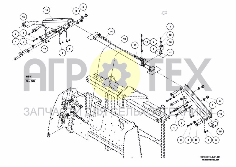 Чертеж HYDRAULICS COMFORT 1 18---24m [2PF]