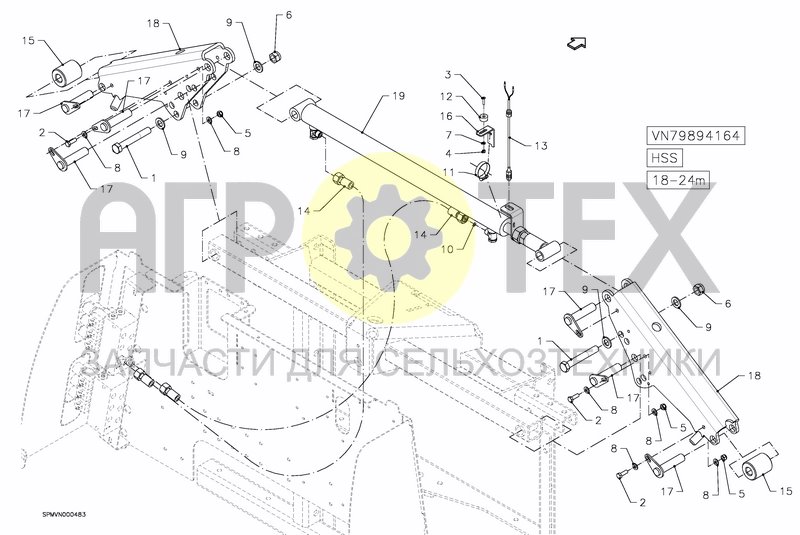 Чертеж HYDRAULICS COMFORT 1 18---24m [2PF]