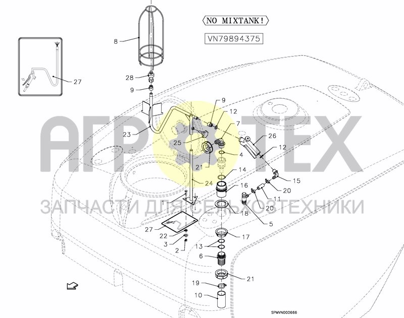 Чертеж FUSTCLEANER MANHOLE