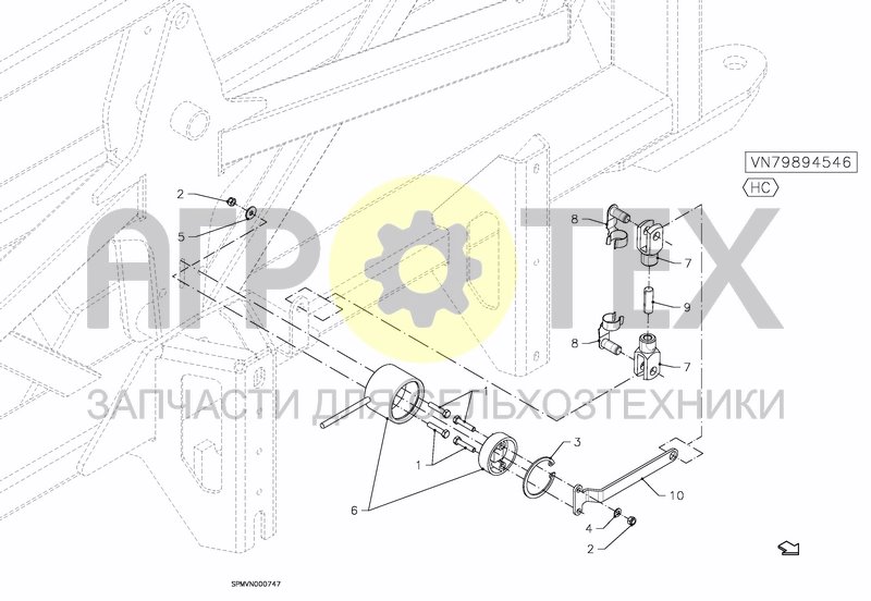 Чертеж MIDDLESECTION HC 18---24m [2PF]