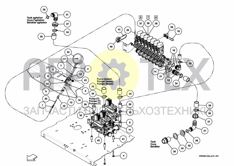 Чертеж CONTROL SYSTEM FMC 5/7/9