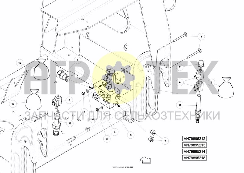 Чертеж HYDRAULICS COMFORT 2 18---24m [2PF]